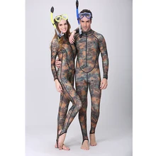 Камуфляж лайкра Surf Freedive полный купальный костюм Дайвинг кожи костюм Рашгард