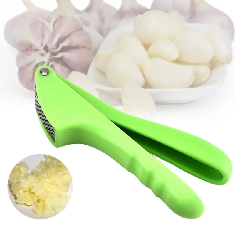 

Multifunction Stainless Steel Garlic Press Mini Ginger Grinding Grater Garlic Crusher Peeler Press Kitchen Accessories