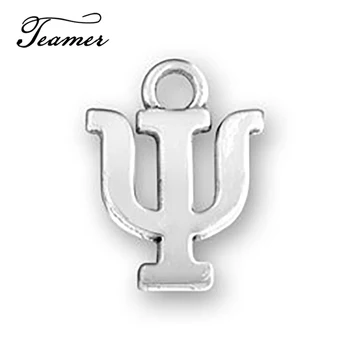 

Teamer 20pcs/lot New Series Greek Alphabet Psi Charms DIY Letter Charms For DIY Bracelets/Necklace Accessories Jewelry