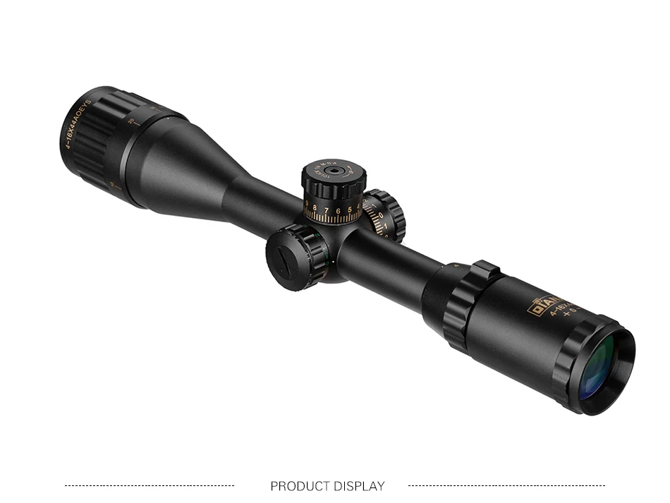 Диана 4-16x44 Тактический Riflescope оптический прицел зеленый подсвеченный красным охотничьи прицелы прицел снайперской винтовки страйкбол