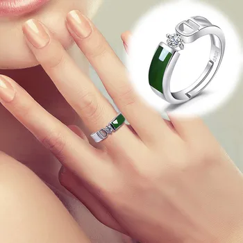 

2020 Special Offer Women Anel Masculino Anillos Rings Qingxin S925 Gift Ring Opening New Girl Certificate Support Reexamination