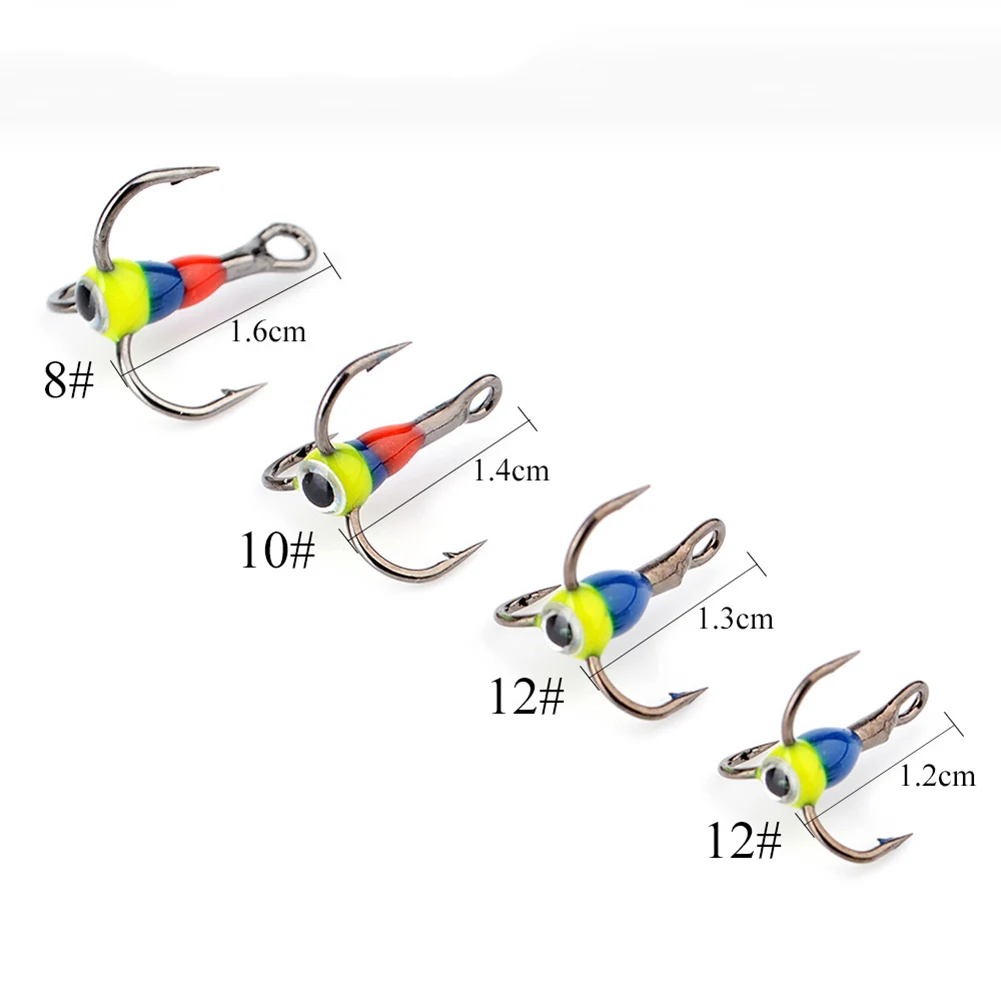 Рыболовные Крючки 8 #10 #12 #14 # рыболовные крючки для зимней подледной рыбалки с