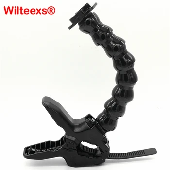 

WILTEEXS Jaws Mount and Flex Clamp Mount for Hero5 4 / 3+ / 3 /Xiaomi yi 2 4K/SJ4000 CAM action camera accessories