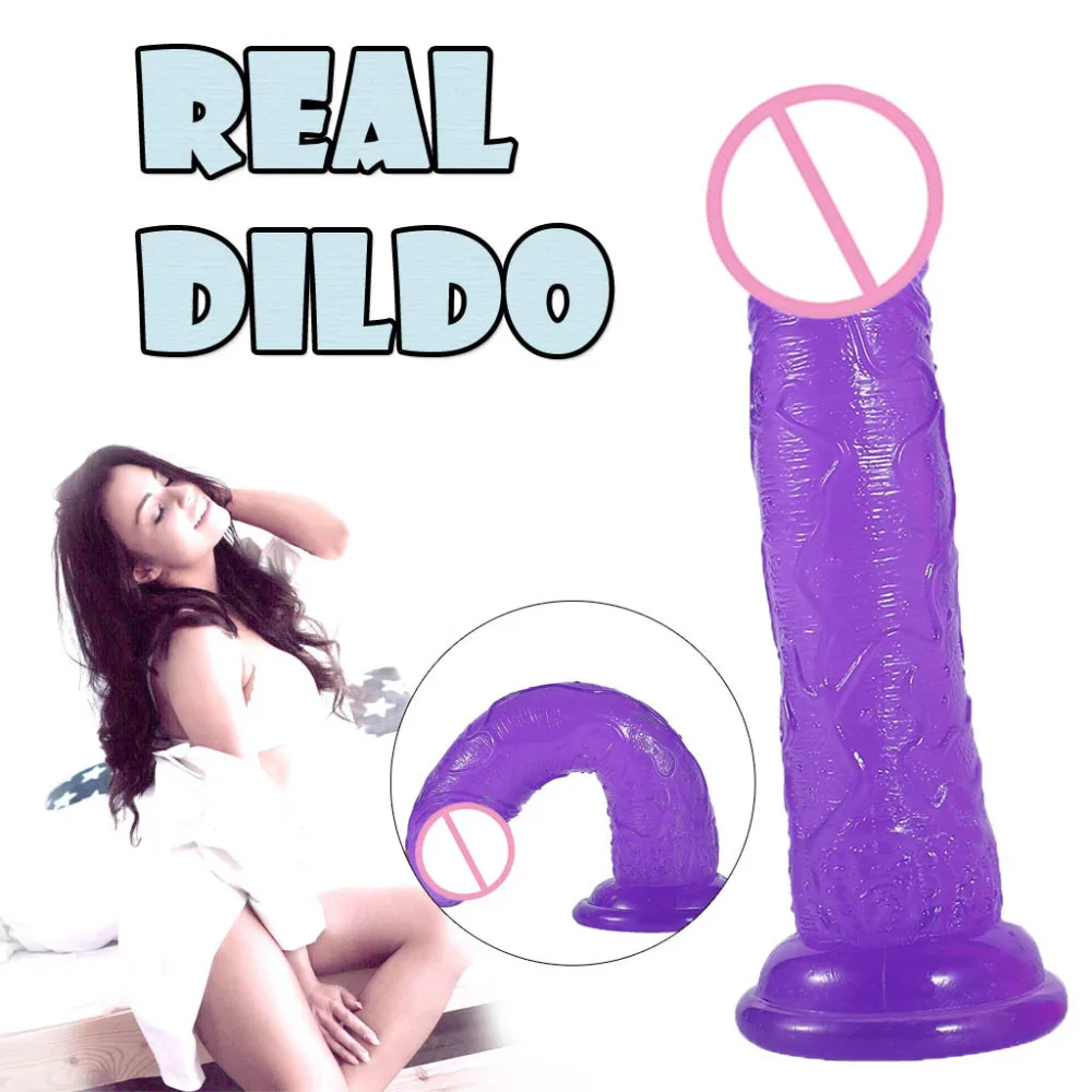 Tермопластичный силикон реалистичный фаллоимитатор Мужской пенис для массажа вагинальная стимуляция клитор G точки женский секс-игрушки