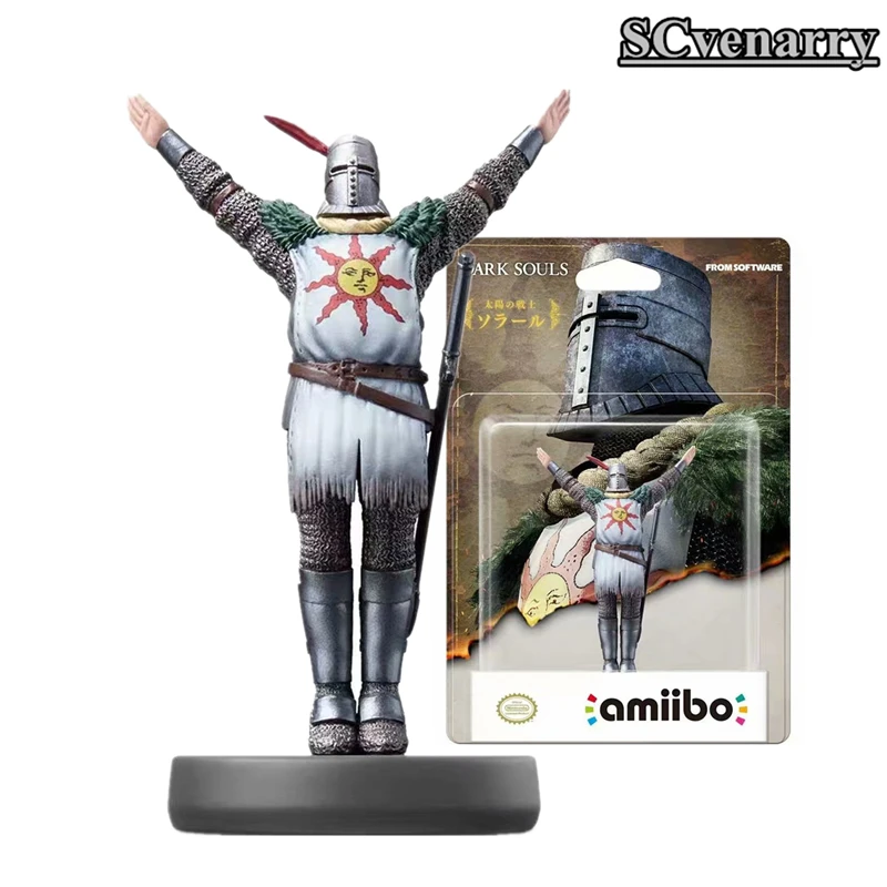 Dark Souls figurine Amiibo Sun Warrior Solar de Astora Collectible Toy 