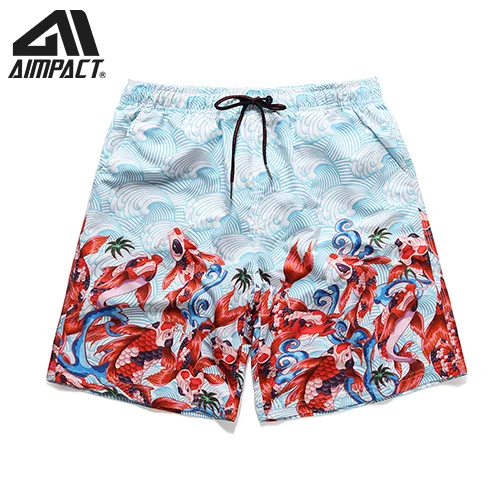 Для мужчин Гавайи пляжные шорты быстросохнущая плюс Размеры 3XL для плавания пляжные шорты купальник с принтом пикантные купальники Bathsuits - Цвет: AM2181