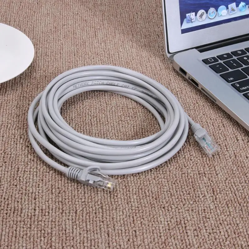 1/1.5/2/3/5/10m CAT5e кабель Ethernet высокое Скорость RJ45 сеть LAN Кабельный маршрутизатор