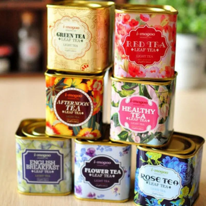 

vintage mini metal iron Sri Lanka tea storage tin box candy jewelery sugar earphone gift pin packing home craft