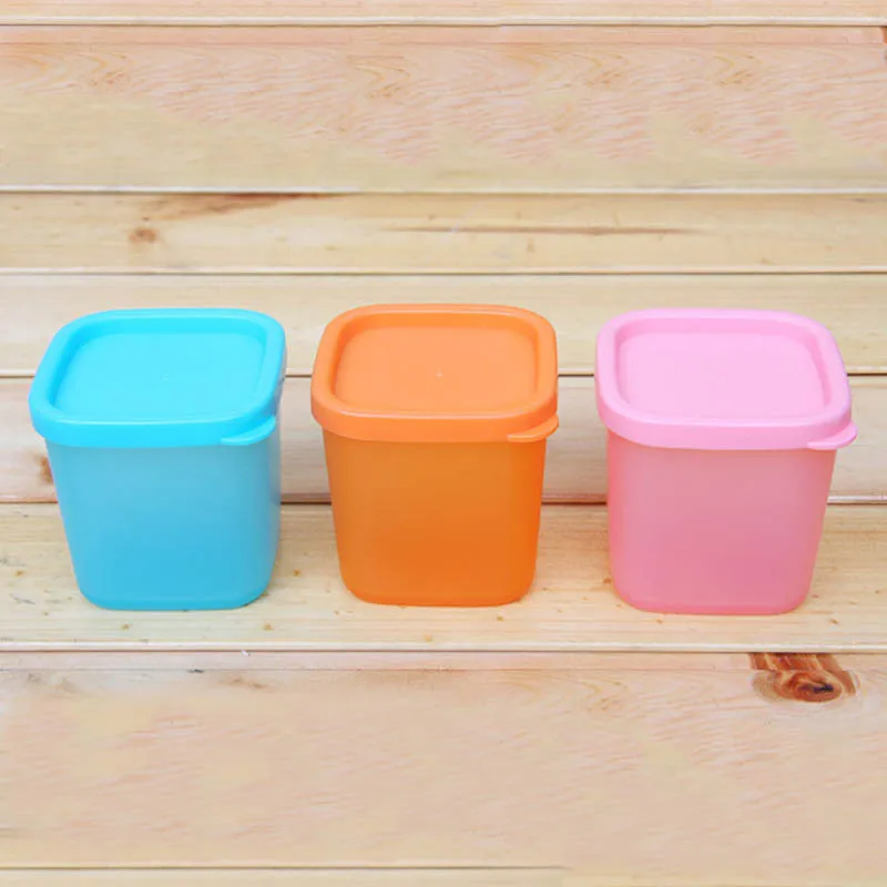 

Crisper Kitchen Gadhets Food Storage Container 230ML Condiments Pepper Jar 1 PC Plastic Spice Sauce Seasoning Box Mini
