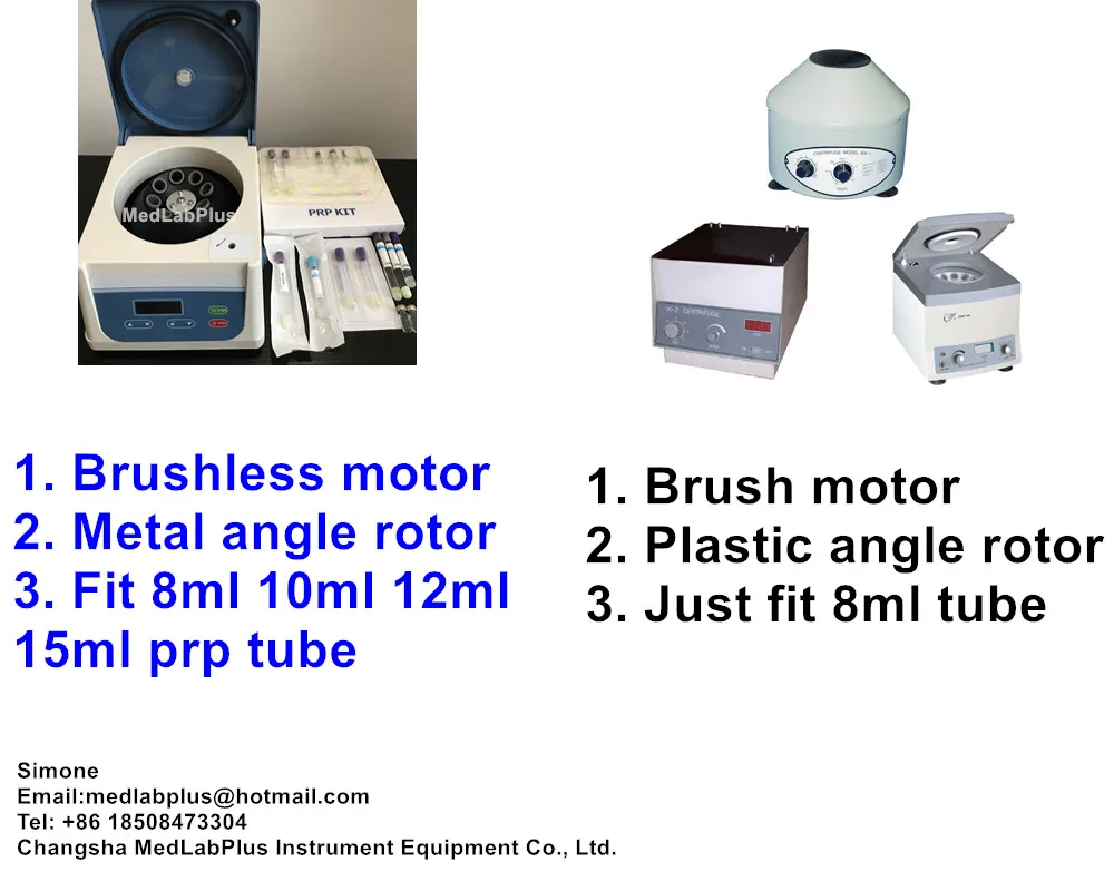 PRP центрифуга с угловым ротором 8 трубка 15 мл подходит для различных prp труб и PRP комплект