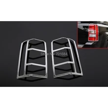 Pair Left Right Tail Light Rear Lamps Cover Trim For Jeep Patriot 2011 2012 2013 2014 2015