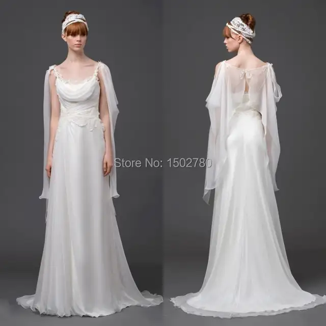 Internet Magazin Fast Shipping Greek Goddess Wedding Dress 2015