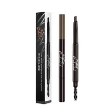 Бровей усилители 2 в 1 Водонепроницаемый карандаш для бровей+ брови кисти инструменты 5 цветов бровей Eye Definer косметическая