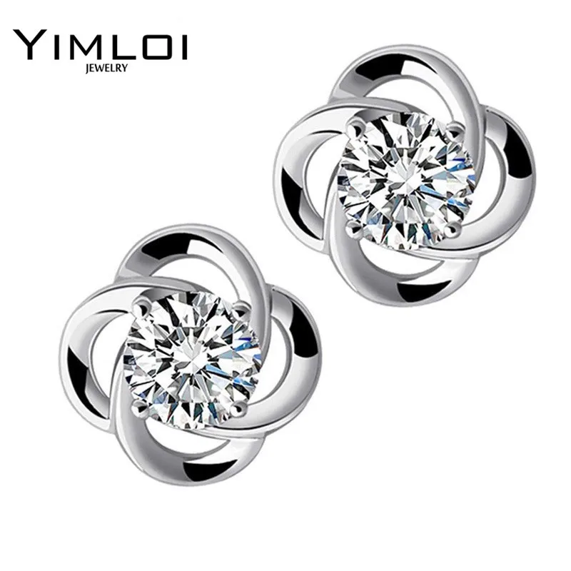 

Natural Freshwater Pearl Flower Shape Shell 925 Sterling Silver Stud Earring For Women Exclusive Design Fine Jewelry E359