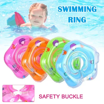 

Baby Inflatable Swim Ring Bathing Circle Neck Float Wheels Pool Rafts Summer Toy S7JN