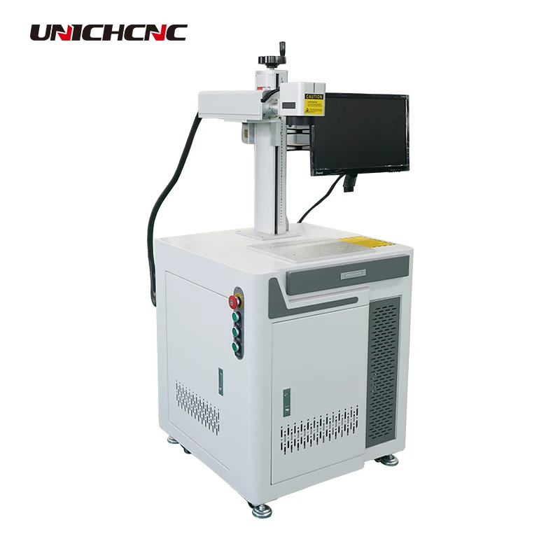  20w laser marking machine with desktop computer for stainless steel