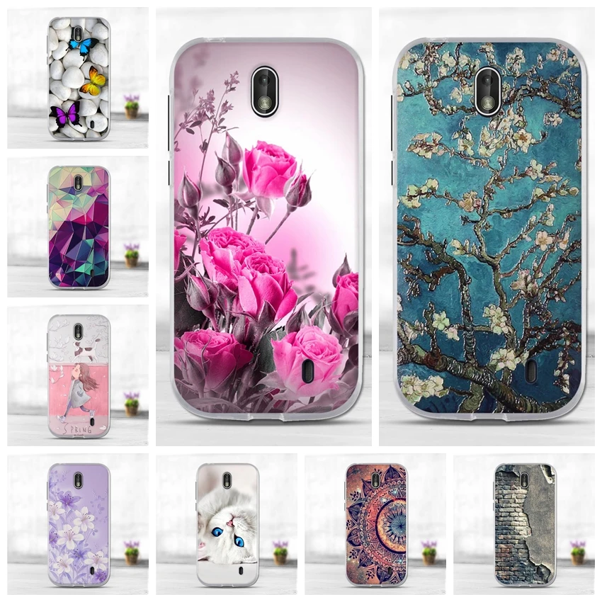 

Silicon Case for Nokia 1 2.1 3.1 5.1 7.1 2018 Soft TPU Back Cover Shockproof Coque Bumper Housing Protective Phone Bags Cases
