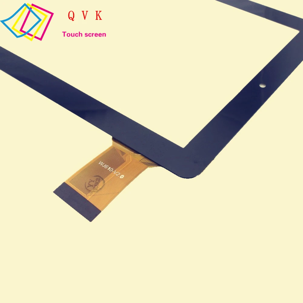 

Black 10.1 Inch for RCA PRO10 Edition RCT6203W46 tablet pc capacitive touch screen glass digitizer panel P/N WJ610-v2.0
