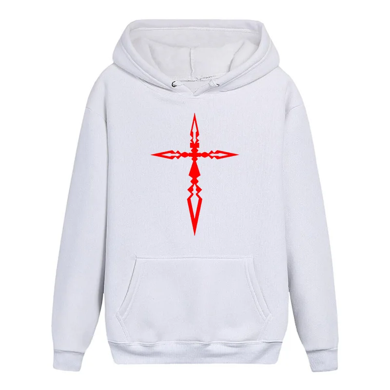 Горячая игра Fate Stay Night толстовки с длинными рукавами повседневные толстовки с разными рисунками пальто пуловер с капюшоном топы - Цвет: 03