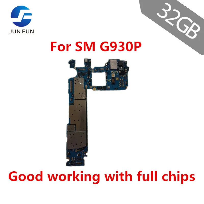 Бренд Jun Fun разблокирована для samsung Galaxy S7 материнская плата edge G930P 32 Гб материнская плата Android OS логическая плата с полными чипами