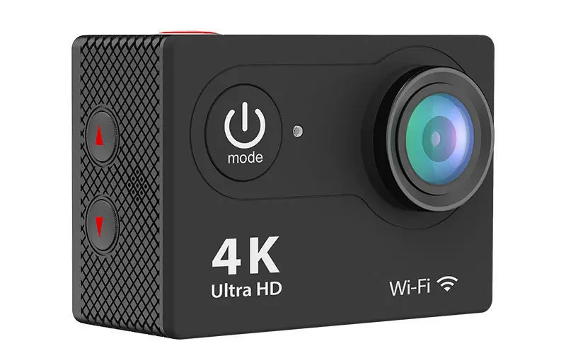 Оригинальная Экшн-камера H9R/H9 Ultra HD 4K WiFi Пульт дистанционного управления спортивная видеокамера DVR DV go Водонепроницаемая профессиональная камера - Цвет: BLACK