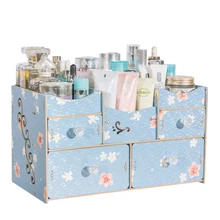 Wooden Desk Sets Wood Organizer with Drawers Handmade DIY Storage Box Makeup Organizer Case Joy Corner Wooden Desk Sets Wood Organizer with Drawers Handmade DIY Storage Box Makeup Organizer Case Joy Corner