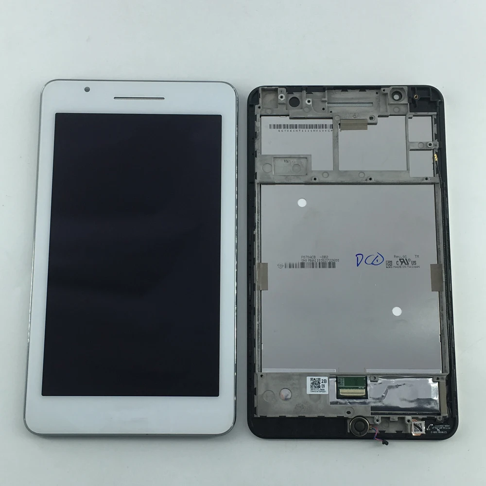 Najtaniej LCD panel wyświetlacza ekran monitora z ekranem dotykowym moduł digitizera ekranu dla ASUS Fonepad 7 FE171MG FE171CG FE171 K01F K01N czarny