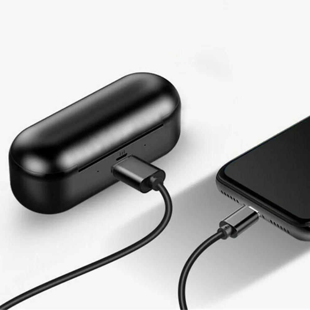 X8S Mini Universal Wireless Two ear Bluetooth 5 0 Headphone Charger Waterproof Earphone