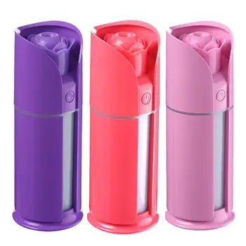 

3 Colors New High Quality Portable Creative Mini USB Car Humidifier Night Light Air Purifier Suitable For Home Office And Car