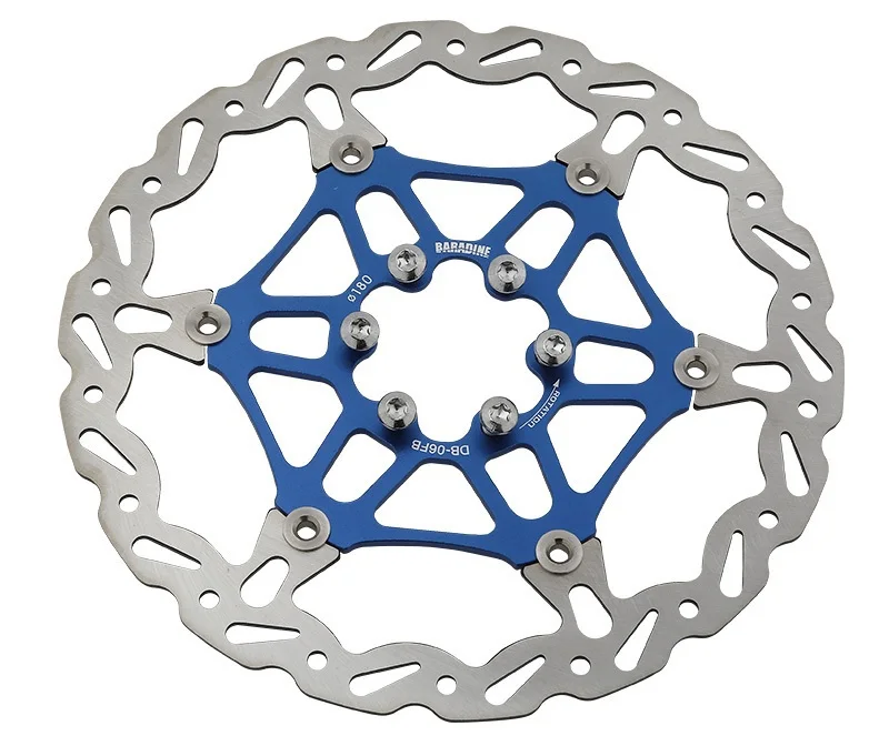 Baradine Light Weight Colorful Bike Floating Disc Brake Rotor (2)
