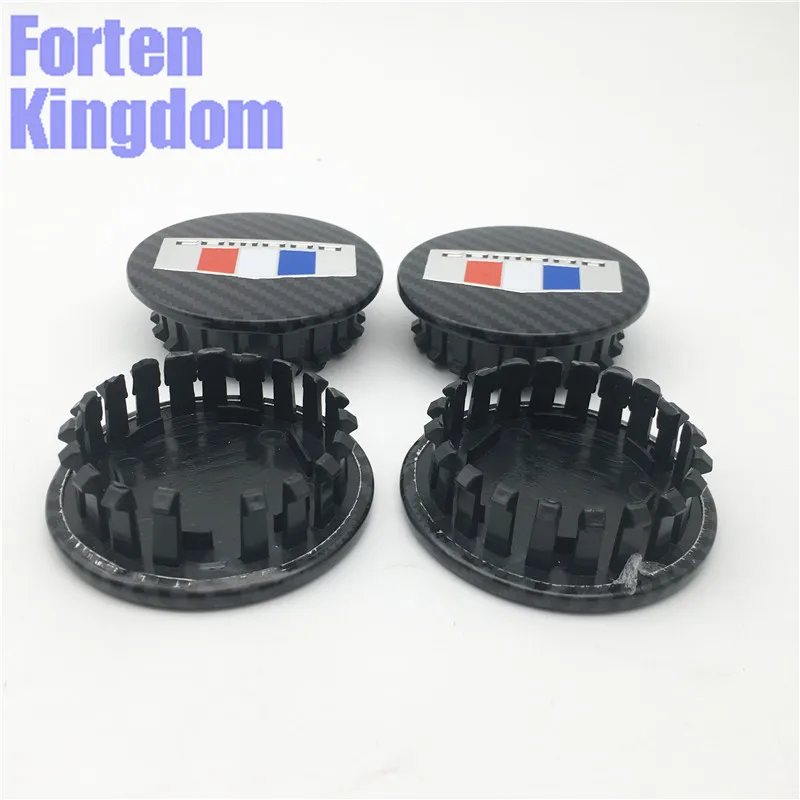 Forten Kingdom 4 шт. 67 мм черный карбоновый автомобиль CAMARO ABS алюминий пользовательский