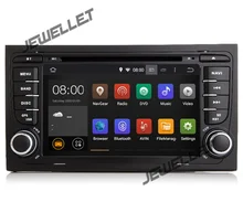 Octa core 1024*600 HD экран Android 8,0 автомобильный DVD gps радио навигации для Audi A4 S4 RS4 2002 -2008 с 4 г/Wi-Fi DVR БД 1080 P