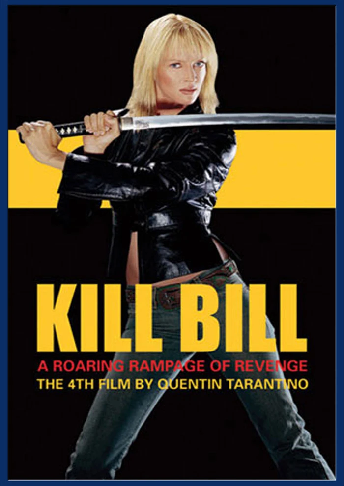 Kill bill плакат ясное изображение наклейки на стену украшение дома хорошее качество
