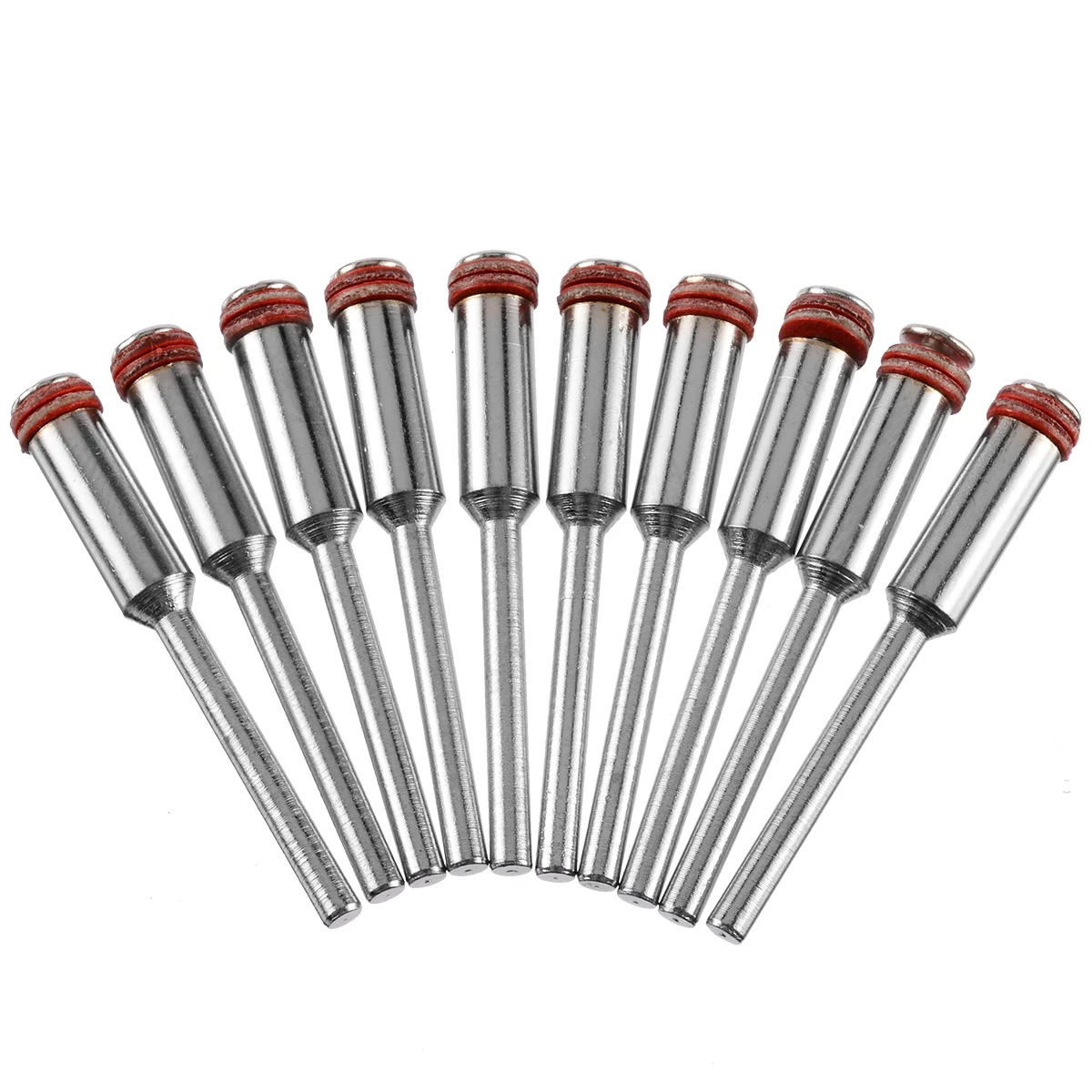 10pcs 2.35mm Screw Mandrel Shank Steel Mandrel Holder Arbor Cut-off Wheel Disc Holder For Rotary Tool Accessories