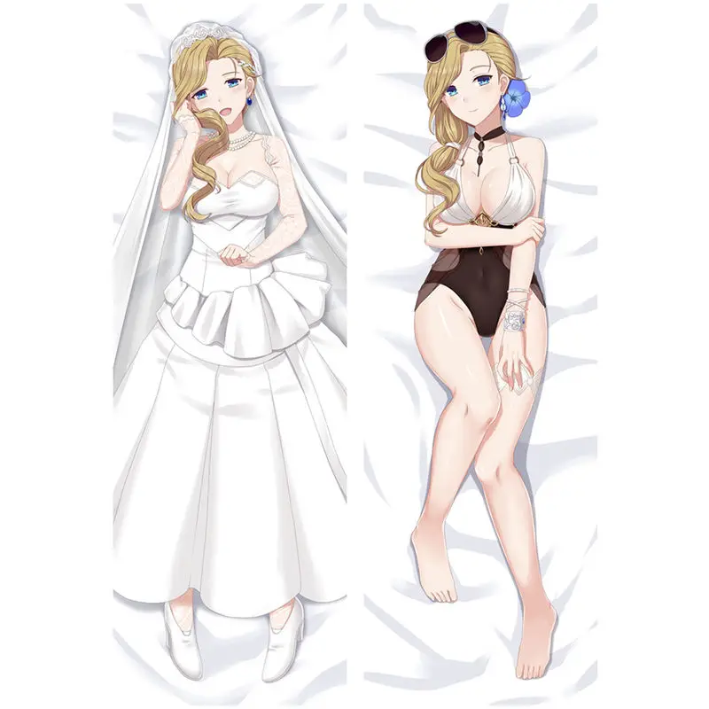 Аниме игры Azur Lane наволочки Azur Lane Dakimakura Чехол сексуальные девушки 3D двухсторонняя постельные принадлежности обниматься тела Чехол AL02A - Цвет: Polyester