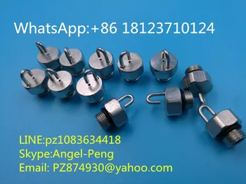 

High impact fine water mist nozzles,Garden Sprinklers,1/8" to 1/4"Ruby orifice Super fine fog misting nozzle in sprayers