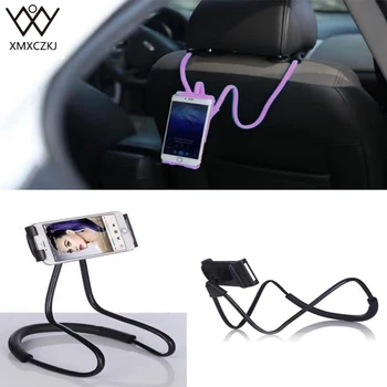 

XMXCZKJ Universal Lazy Hanging Neck Phone Holder Mount Support Cell Mobile Phone Tablet Stand Lazy Bracket Holder For iPhone