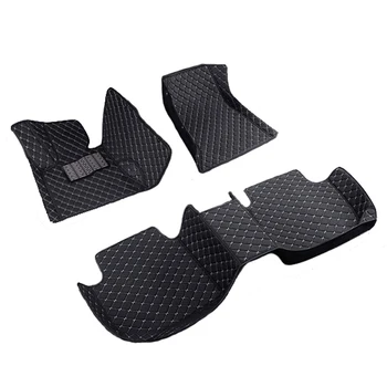 

car floor mat carpet rug ground mats leather accessories for Mercedes W205 E W212 W213 S W221 W222 GLA GLK X204 GLC