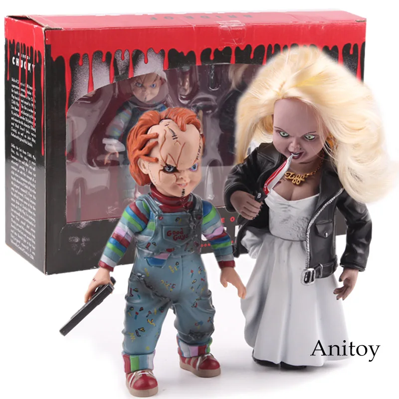 chucky and tiffany figures