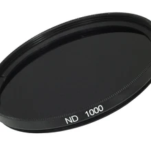 Закупка FOTGA Тонкий УФ-фильтр 52 мм с мультипокрытием УФ-фильтров с нейтральной плотностью оптический градиентный ND ND1000 фильтр для объектива цифровой камеры DV