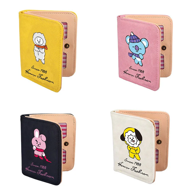 

Bulletproof Youth Club Wallet Christmas Surrounding Short Wallet Support Cute Cartoon Students Purse