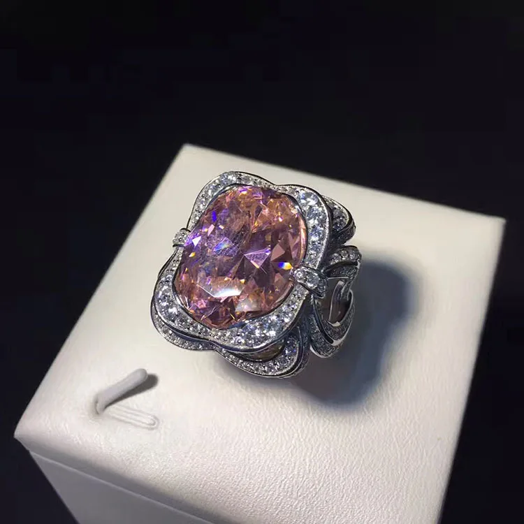 Qi Xuan_Fine Jewelry_Handmade Rings_S925 Твердые серебряные высокого класса ретро темперамент женские rings_завод прямые продажи