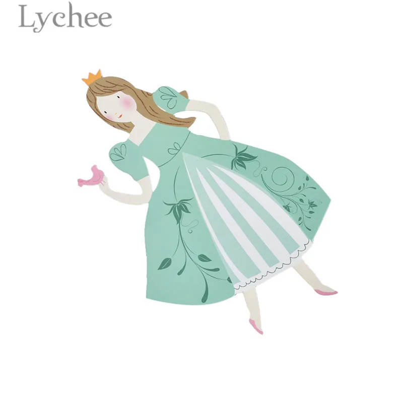 Lychee цветок фея овсянка баннер Творческий бумажные гирлянды Декорации для девочек день рождения украшения поставки