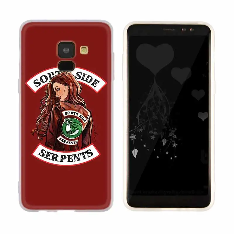 3D чехол Riverdale South Side Serpents для Samsung Galaxy A8 A6 Plus A9 A5 A3 A7 2018 2017 2016 A50 A30 A40 A70 A10 A2 CORE