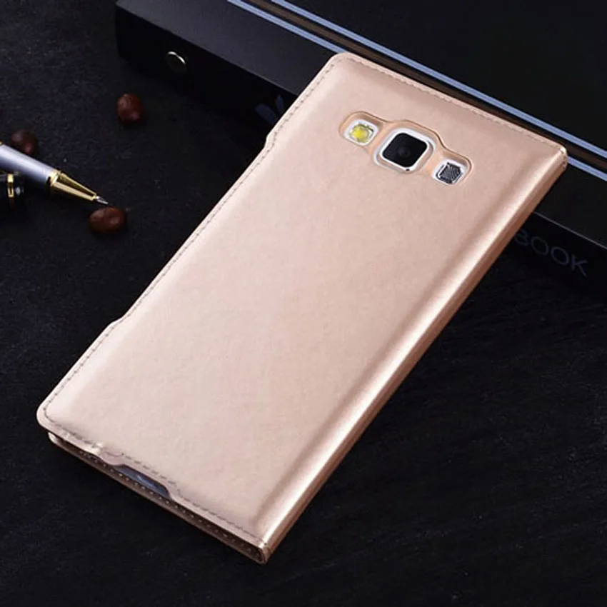 Умный кожаный чехол книжка для Samsung Galaxy A5 2015 A 5 A3 7 A7 A52015 SM A500 A500F A700 A700F A300
