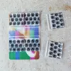 100pieces Small Seal Zip lock Baggies 1x1 inch Mini Plastic Zip Bags Magic 8 Ball Design Print Tiny Baggies 2.5x2.5cm 1010 4
