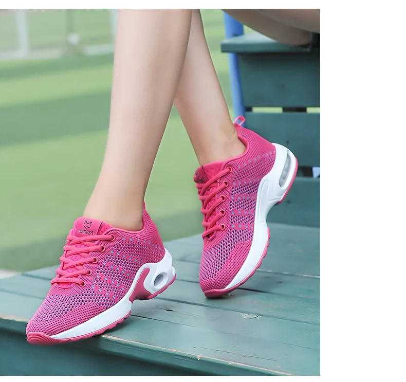 Women Vulcanize Sneakers Comfortable Casual Shoes Female Mesh Plus Shoes