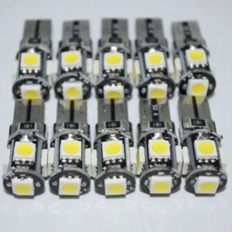 1 шт. T10 5 smd 5050 Светодиодная CAN шина без ошибок светильник РА s W5W 194 5SMD почки OBC|style