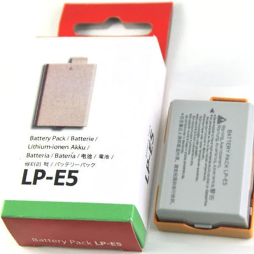 

LP-E5 LPE5 Camera Battery For Canon EOS 450D 500D 1000D KISS X2 X3 F Rebel XS XSi T1i