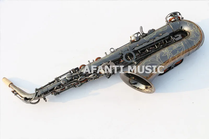 Afanti музыка Eb Тон/Никель покрытием/черный Никель золотой альт Саксофоны(ase-453